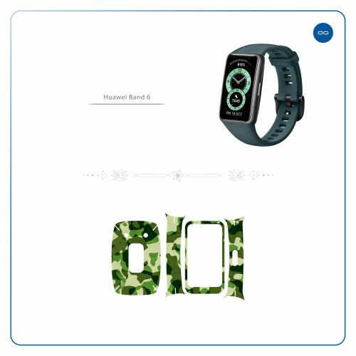 Huawei_band 6_Army_Green_2